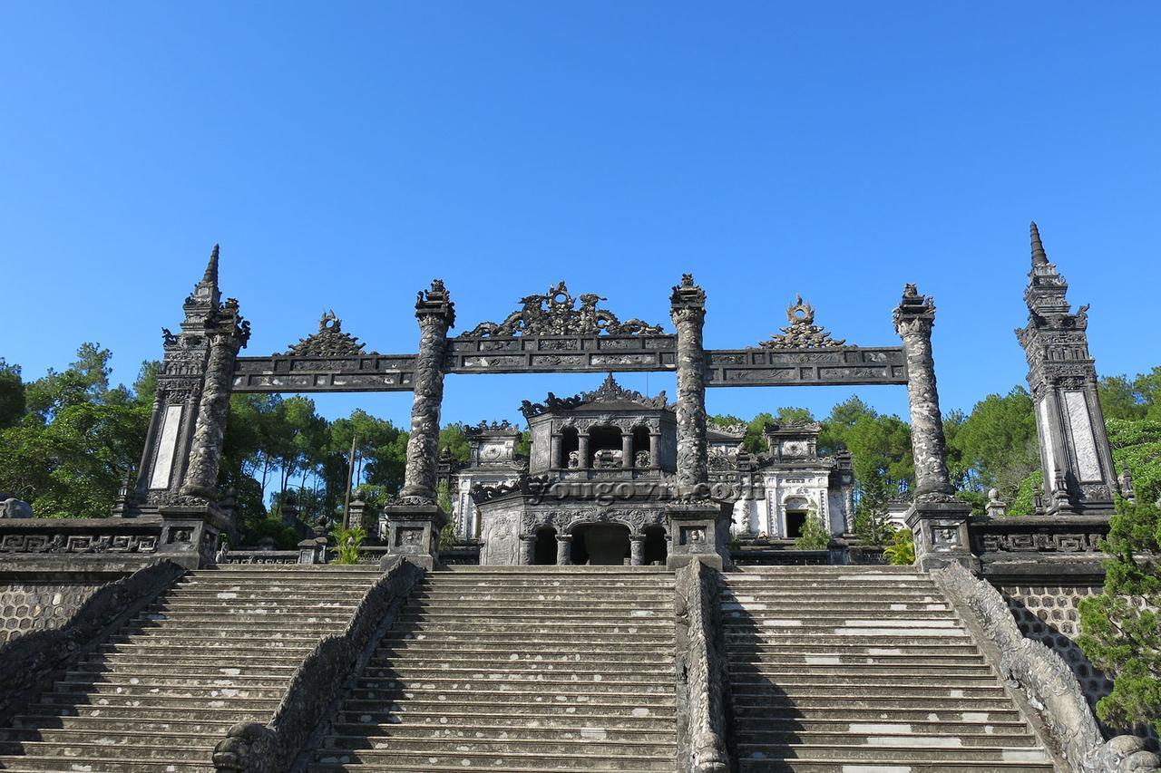 Hoang Trieu Hotel Hue Exterior foto