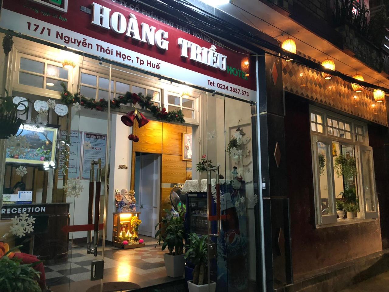 Hoang Trieu Hotel Hue Exterior foto